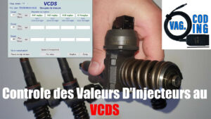 VCDS : Contrôle des valeurs des injecteurs